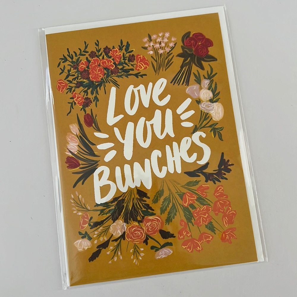 Minted x Target "love you bunches” Friendship Greeting Card